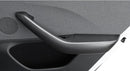 Real Dry Carbon Fiber Door Armrest Cover Overlays for Model 3 Highland