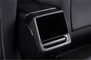 Real Dry Carbon Fiber Rear Screen Trim Frame Overlay for Model 3 Highland