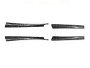 Real Dry Carbon Fiber Upper Door Trim Panel Overlay for Model 3 Highland / Model Y Juniper