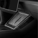 Real Dry Carbon Fiber Wireless Charging Frame for New Model Y & Model 3 Highland
