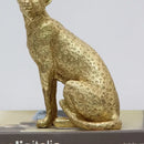 GobekUsa Leopard Print Cheetah Resin Crafts: Realistic Home Office Decor