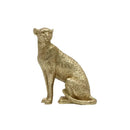 GobekUsa Leopard Print Cheetah Resin Crafts: Realistic Home Office Decor