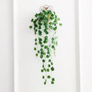 Realistic green artificial ivy bar hanging basket – living room decor by Decorbites