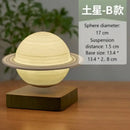 GobekUsa Levitating Moon Lamp: LED Touch Night Light for Bedroom Decor & Gift