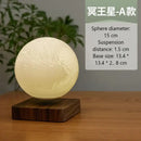GobekUsa Levitating Moon Lamp: LED Touch Night Light for Bedroom Decor & Gift