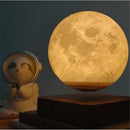 GobekUsa Levitating Moon Lamp: LED Touch Night Light for Bedroom Decor & Gift
