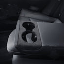 Alcantara Rear Cup Holder Cover for Model 3 Highland / Model Y Juniper | Water-Resistant