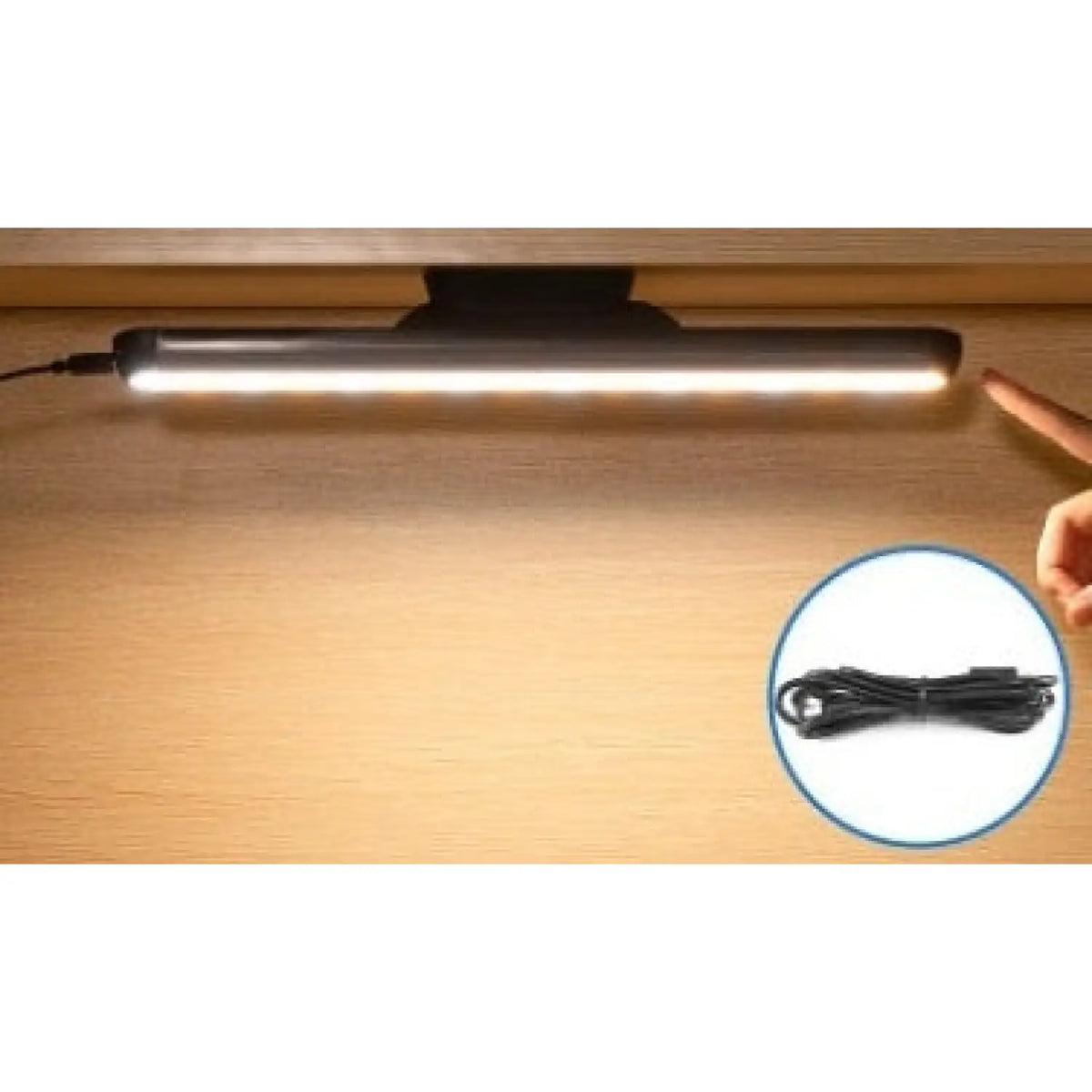 Rechargeable Desk Light Bar with Magnetic Base and LED Glow, photo 7 of 7