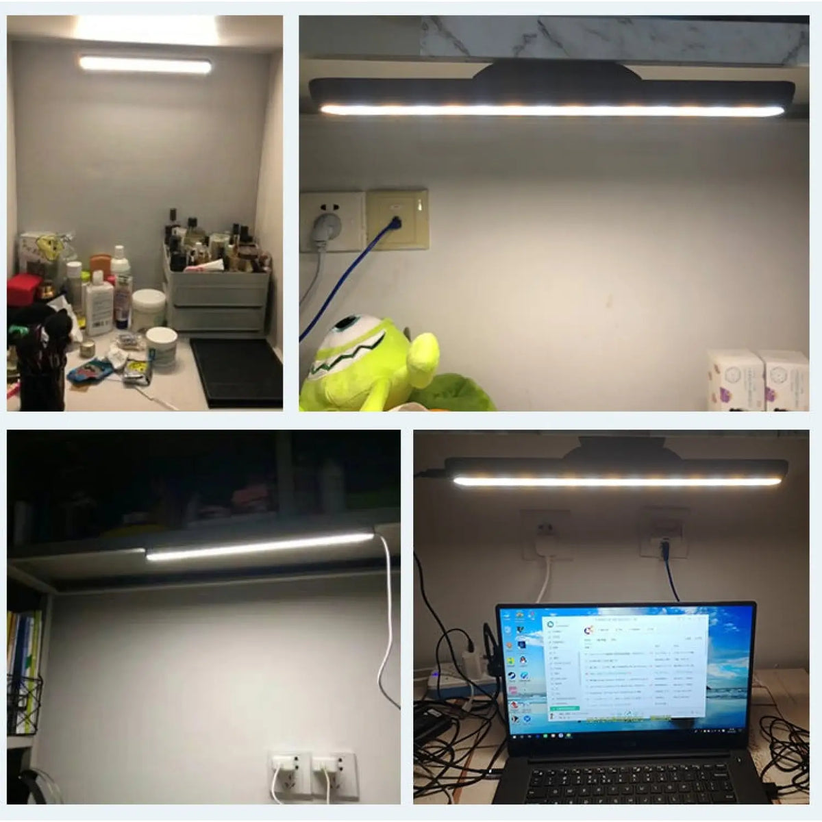 Rechargeable Desk Light Bar with Magnetic Base and LED Glow, photo 2 of 7
