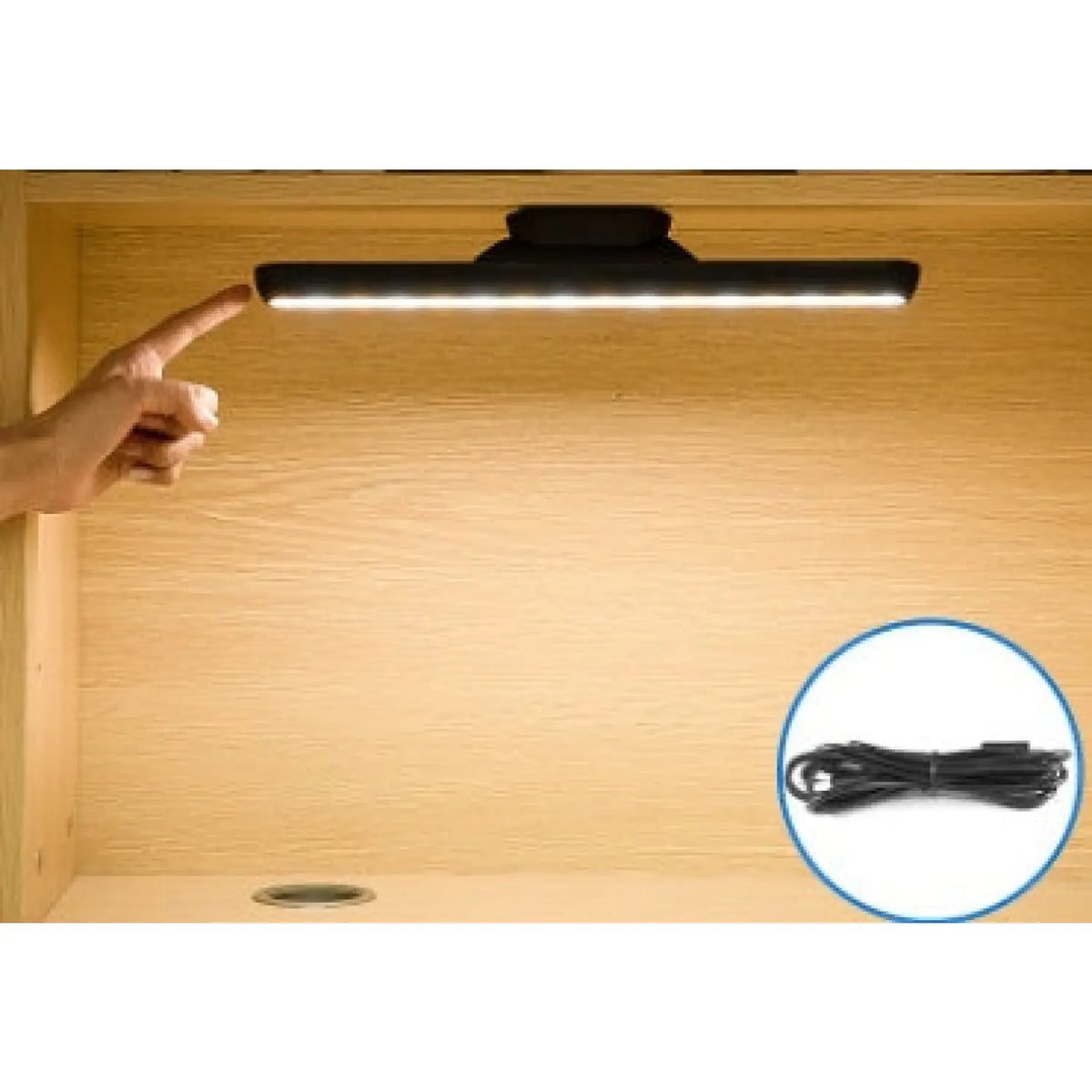 Rechargeable Desk Light Bar with Magnetic Base and LED Glow, photo 6 of 7