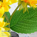GobekUsa Rechargeable Sunflower LED Night Light for Bedroom