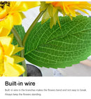 GobekUsa Rechargeable Sunflower LED Night Light for Bedroom