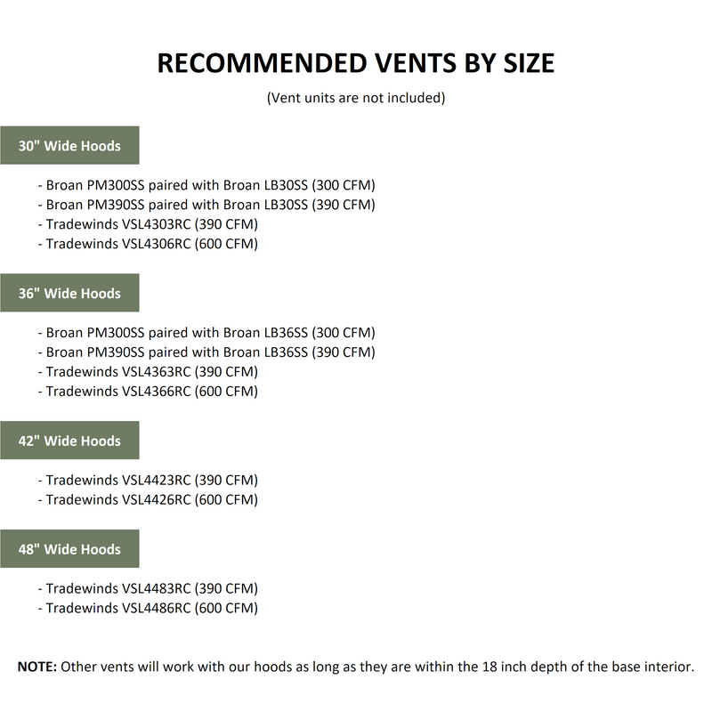 Stained Gray Range Hood With Curved Front, Brass Strapping and Buttons - 30", 36", 42", 48", 54" and 60" Widths Available