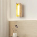 Rectangle Travertine Bricks Wall Lamp