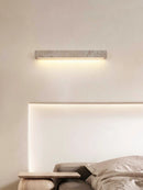 Rectangle Travertine Stravik Wall Light