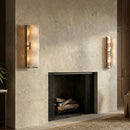 Rectangular Alabaster Wall Lamp
