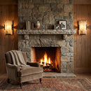 Rectangular Alabaster Wall Lamp