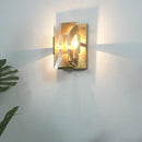 Rectangular Crystal Wall Lamp