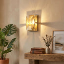 Rectangular Crystal Wall Lamp