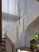 GobekUsa Rectangular LED Chandelier for Modern Living Spaces