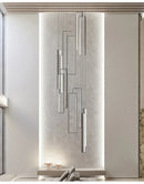 GobekUsa Rectangular LED Chandelier for Modern Living Spaces