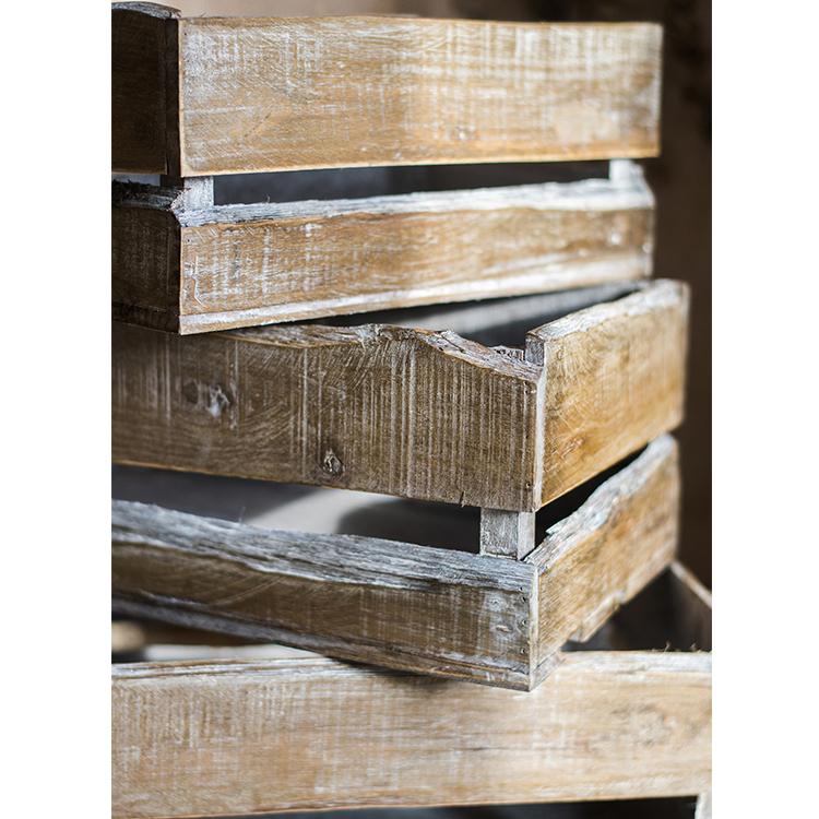 Rectangular Solid Wood Crates, photo 4 of 9