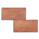 Rectangulo 3/4 Natural Rectangle Terracotta Tiles 6x12