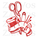 Sewing Tools Wall Art