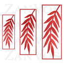 Leaf Set Wall Art V2