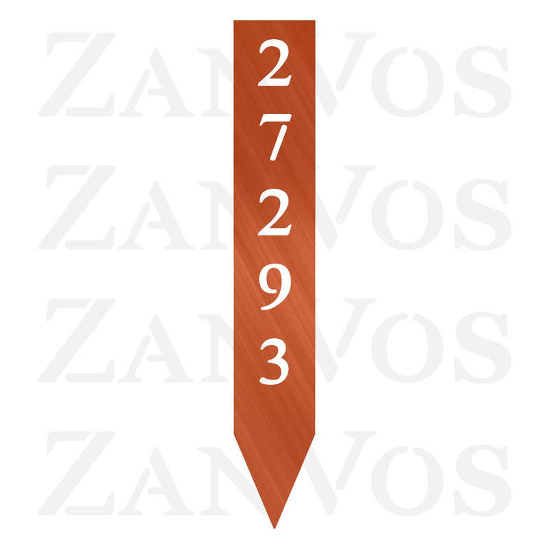 Address Yard Stake