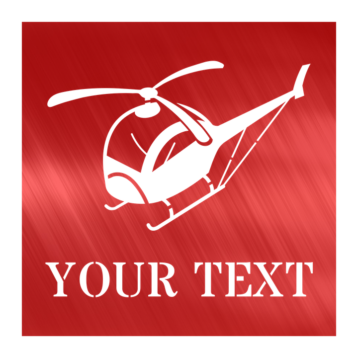 Helicopter Monogram