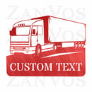 Cabover Semi Monogram