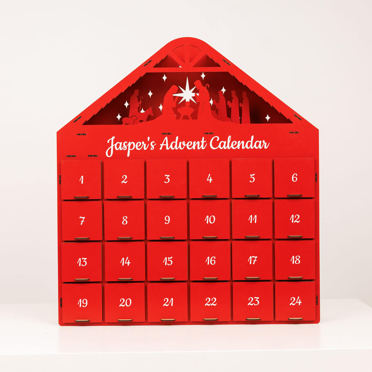 Christmas Advent Calendar - Red, photo 9 of 11
