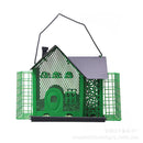 GobekUsa Hanging Metal Bird Feeder House for Hummingbird & Wild Birds