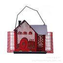 GobekUsa Hanging Metal Bird Feeder House for Hummingbird & Wild Birds