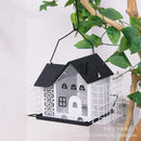 GobekUsa Hanging Metal Bird Feeder House for Hummingbird & Wild Birds