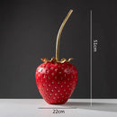 GobekUsa Gold Strawberry Figurine Decor for Home Decor & Display