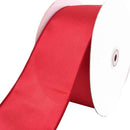 Red Bengaline Christmas Ribbon by Lee Display