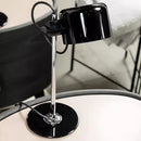 Red & black chrome coupe table lamp bedroom decor by Decorbites