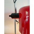 Red & black chrome coupe table lamp bedroom decor by Decorbites