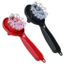 Red & black espresso machine brush cleaner kitchen mesh tool by Decorbites
