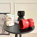 GobekUsa Bouquet Shape Ceramic Vase Pot Home Decoration Floral Arrangement Accessories