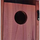 GobekUsa Red Cedar Bluebird House with Mounting Pole