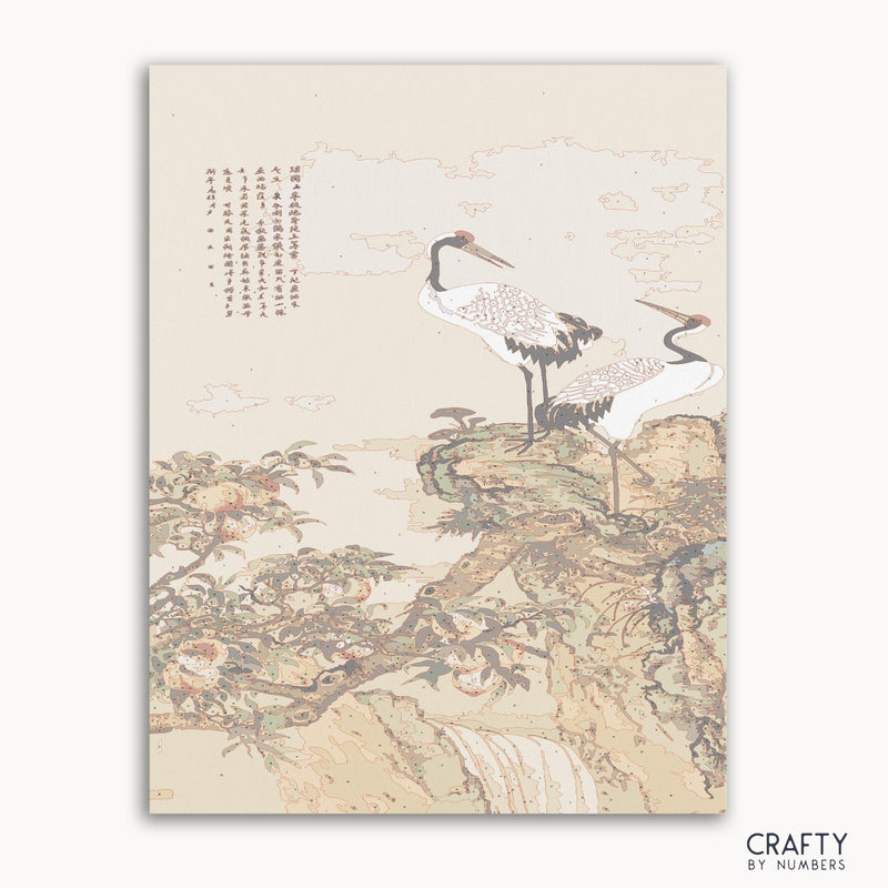 Red-Crowned Crane