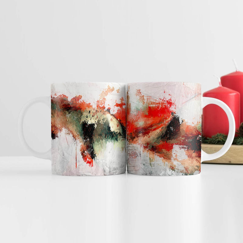 Red Curtain Mug