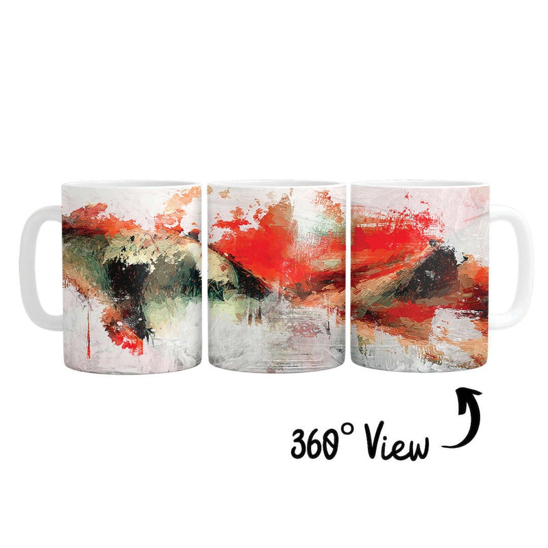 Red Curtain Mug