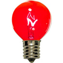 Red G40 Light Bulbs by Lee Display