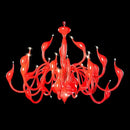 GobekUsa Iron Swan Pendant Lamp | Nordic LED Chandelier for Home Decor