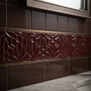 Red Glossy Barcelona Ceramic Accent Tiles 4x8