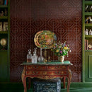 Red Glossy Ceramic Accent Tiles 8x8